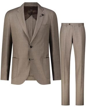 Lardini Italienischer Stil Wollanzug - Braun