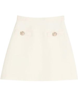 Valentino Garavani Short Skirts - Neutro