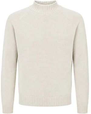 Zanone Lupo Rag Rollkragenpullover - Weiß