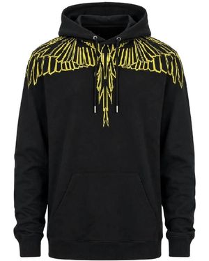 Marcelo Burlon Hoodies - Black
