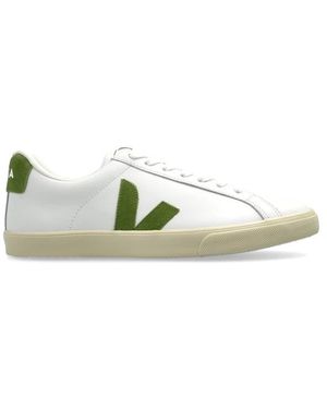 Veja Sportschuhe Esplar Logo Leder - Grün