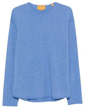 Guest In Residence Round-Neck Knitwear - Azul