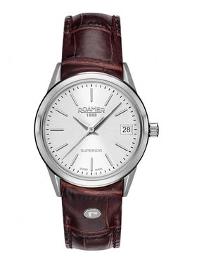 Roamer Superior 3H Horloge - Metallic