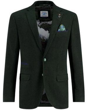 A fish named fred Highlands Entdecker Jacke - Schwarz