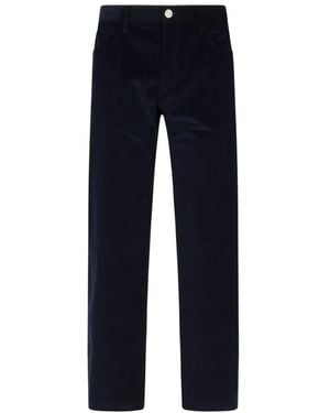 Giorgio Armani Slim-Fit Trousers - Blu