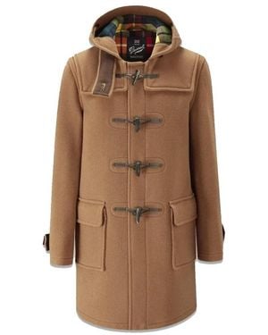 Gloverall Single-Breasted Coats - Brown