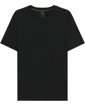 BOSS Tops ,Zwart ,Katoen Ts_Ps Icons 70 Grx T-Shirt