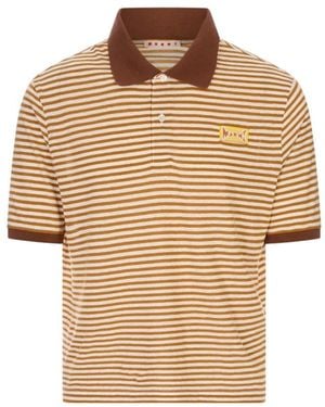 Marni Polo Shirts - Natural