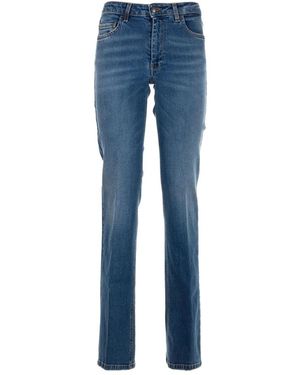 Fay Jeans ,Blauw ,Denim Skinny 5-Pocket Jeans