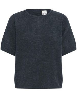 Ichi Ihluls O-Neck Pullover - Blau