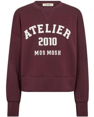 Mos Mosh Sweatshirts - Morado