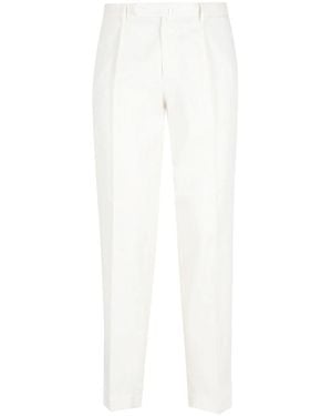 Santaniello Slim-Fit Trousers - White