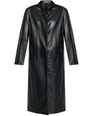 DIESEL Faux Fur &Amp; Shearling Jassen - Zwart