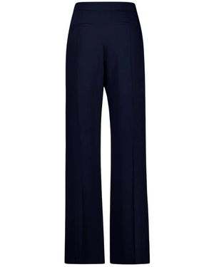 Zeus+Dione Straight Trousers - Blue