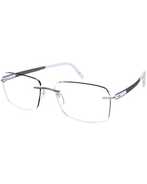 Silhouette Glasses - Metallic