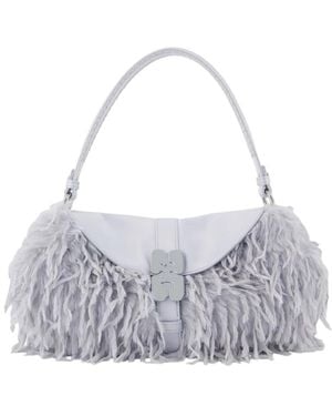 Ganni Shoulder Bags - Gris