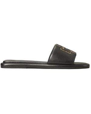 Tory Burch Sliders - Black