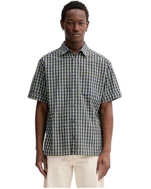 A.P.C. Short Sleeve Hemden - Grijs