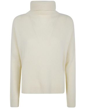 Kujten Truien & Vesten ,Wol Tila Turtleneck - Wit