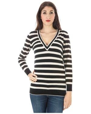 Fred Perry Truien & Vesten ,Zwart ,Zwarte Longsleeve Top