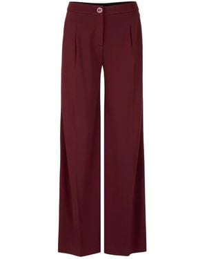 Marc Cain Wide Trousers - Rojo