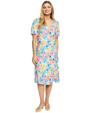 2-Biz Midi Dresses - Blu