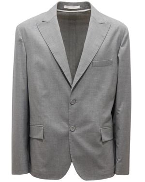Paolo Pecora Blazers - Grey