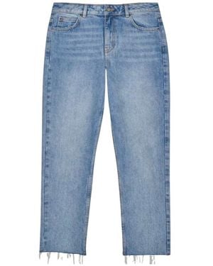 Ba&sh Evan Rechte Jeans - Blauw