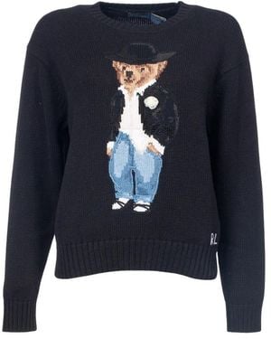 Polo Ralph Lauren Round-Neck Knitwear - Bleu