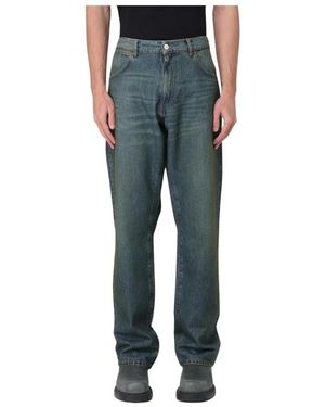 AMISH Straight Jeans - Blu