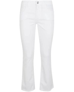 Fay Cropped Jeans - White