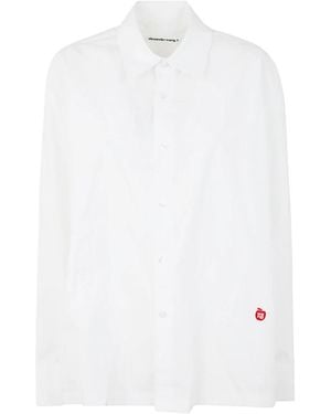 T By Alexander Wang Hemden - Wit