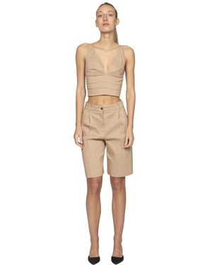 Pinko Long Shorts - Neutro