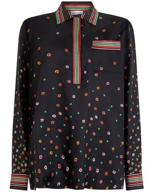 RED Valentino Polo Shirts - Black