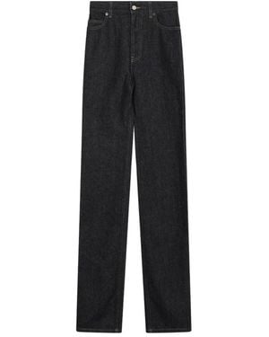 Balenciaga Straight Fit Jeans - Black