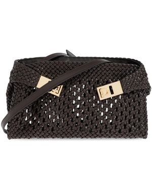 Ferragamo Hug Mini Schoudertas - Zwart