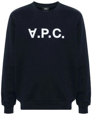 A.P.C. Sweatshirts - Blue