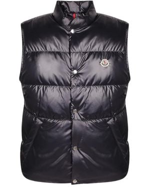 Moncler Vests - Negro