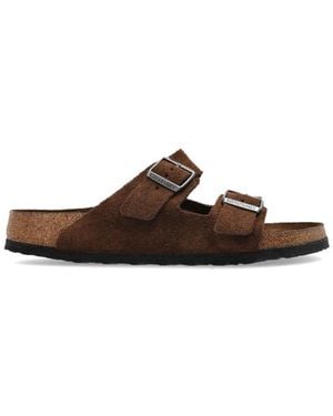 Birkenstock Sliders - Brown