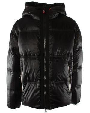 Peuterey Zwarte Nylon Jas Art Clair