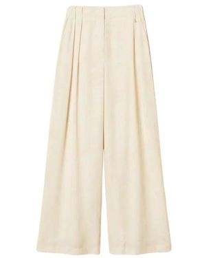 Twinset Wide Trousers - Natural
