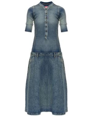 DIESEL Midi Dresses - Blue