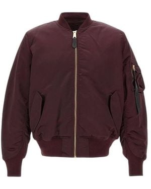 Alpha Industries Bomber Jackets - Violet