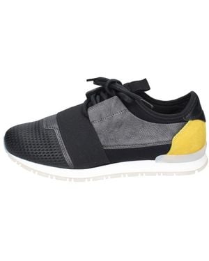 Stokton Leder Damen Sneakers - Blau