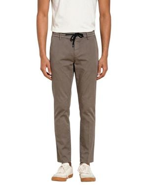 Mason's Slim-Fit Trousers - Grey