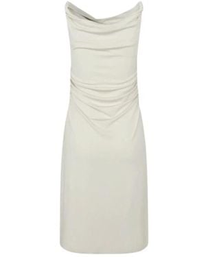 Samsøe & Samsøe Kleedjes ,Polyester Sasusanna Robe - Wit