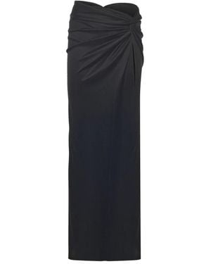 ANDAMANE Maxi Skirts - Negro