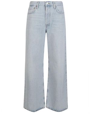 Agolde Wide Jeans - Azul