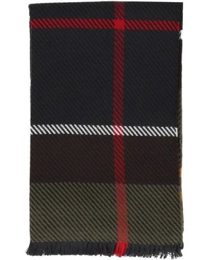 Barbour Winter Scarves - Negro