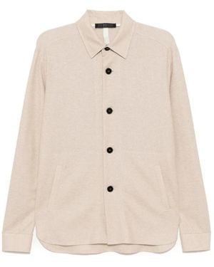 Harris Wharf London Casual Shirts - Natural